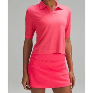 Lululemon Swiftly Tech Relaxed Fit Polo Pink Women’s Size 8